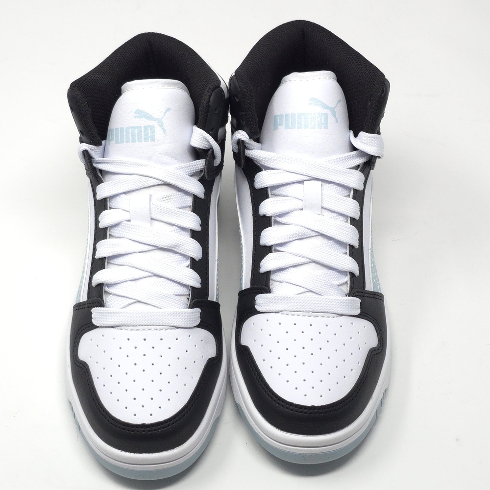 PUMA Rebound Layup Sl High Top Black, Blue, White Sneakers Casual Shoes - Picture 8 of 14